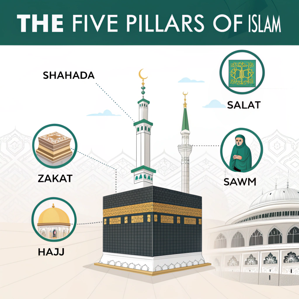 The Five Pillars of Islam: An Ideal Model for Every Muslim